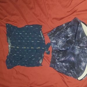 Shirt wonder nation, short all in motion